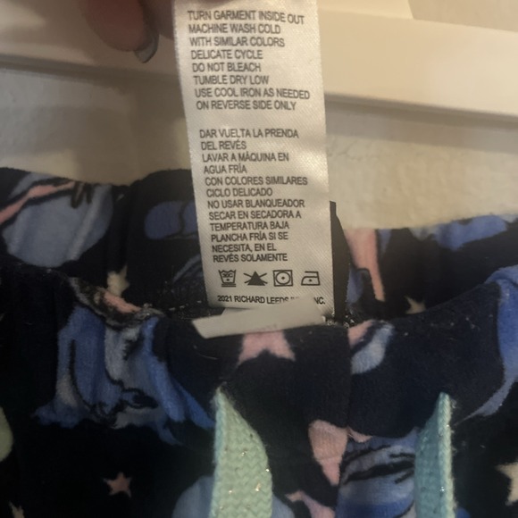 DISNEY STITCH‎ PAJAMA PANTS size XS (0-2) - Picture 6 of 8